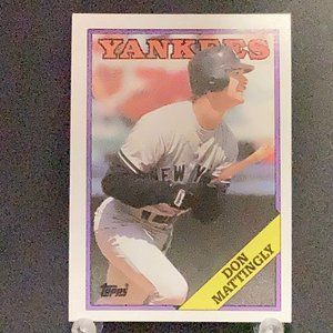 1988 Topps Don Mattingly Baseball Card!!